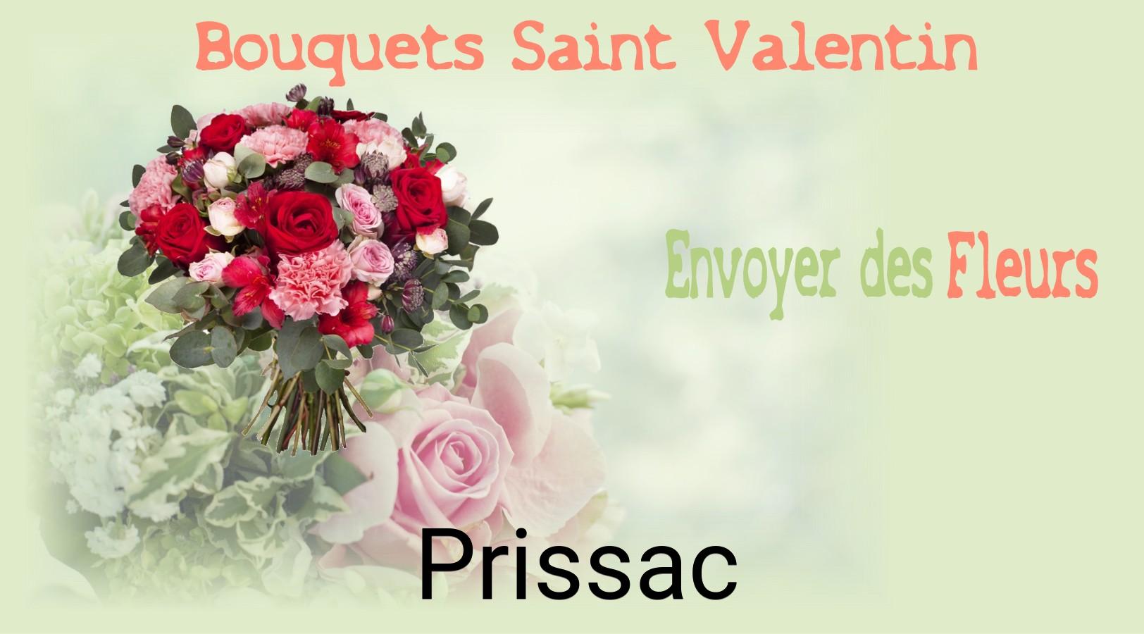 Roses de Saint-Valentin livrées à Prissac